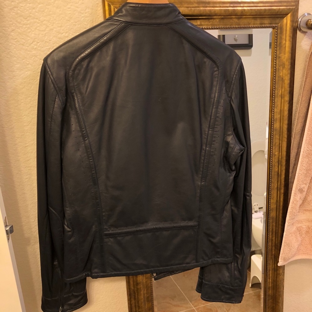 Lambskin Leather Jacket - image 3